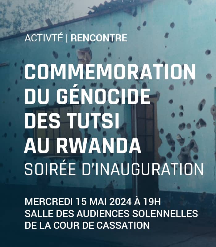 Soirée d'inauguration de la commémoration du génocide Rwandais