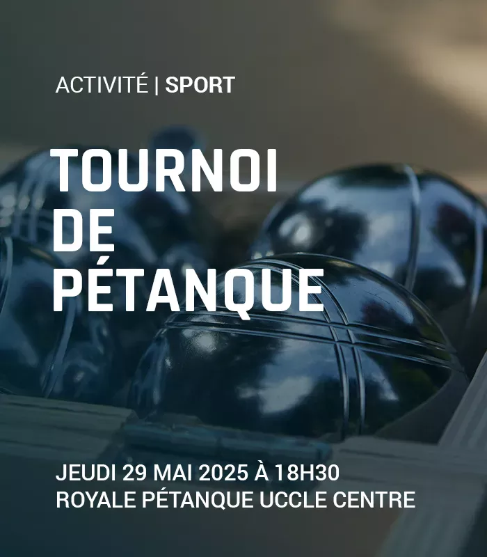 Tournoi de pétanque