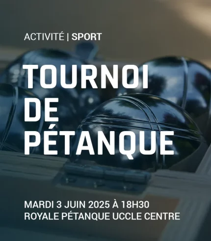 Tournoi de pétanque